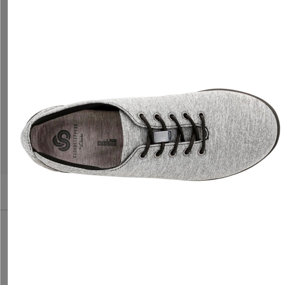 Clarks Gray Heathered Sillian Tino Sneaker - Picture 8 of 10